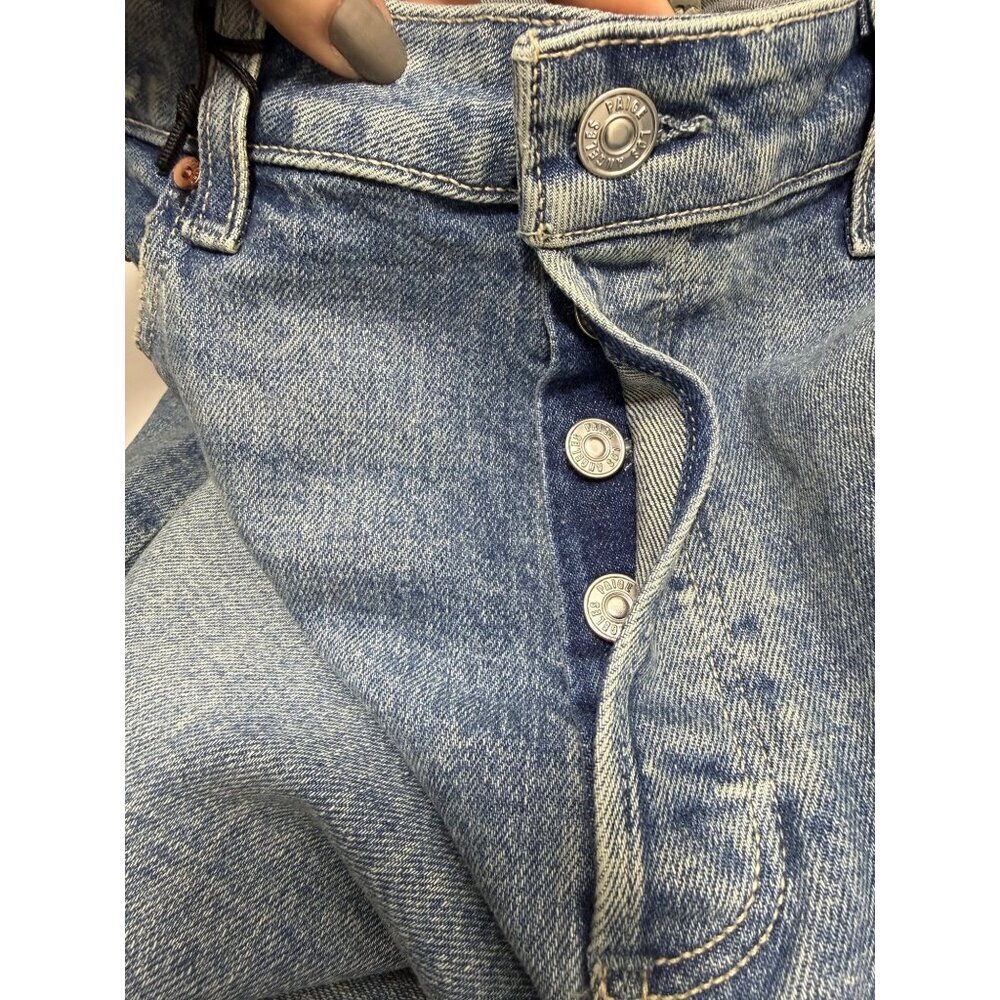 Paige Vintage Womens Alexis High Rise Distressed Ankle Barrel Jeans Sz 30 New - Picture 9 of 14